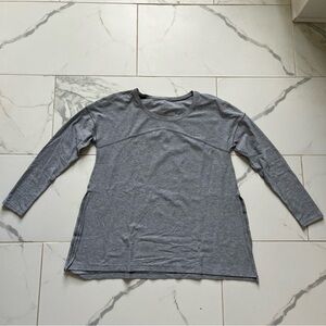 Lululemon Hit Unwind Long Sleeve Gray